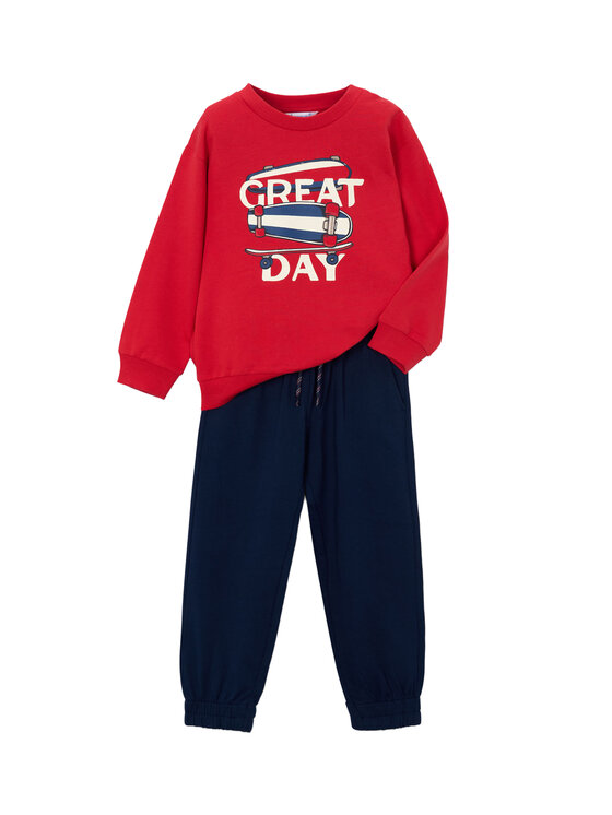 Mayoral Mayoral Trenerka 3882 Crvena Regular Fit