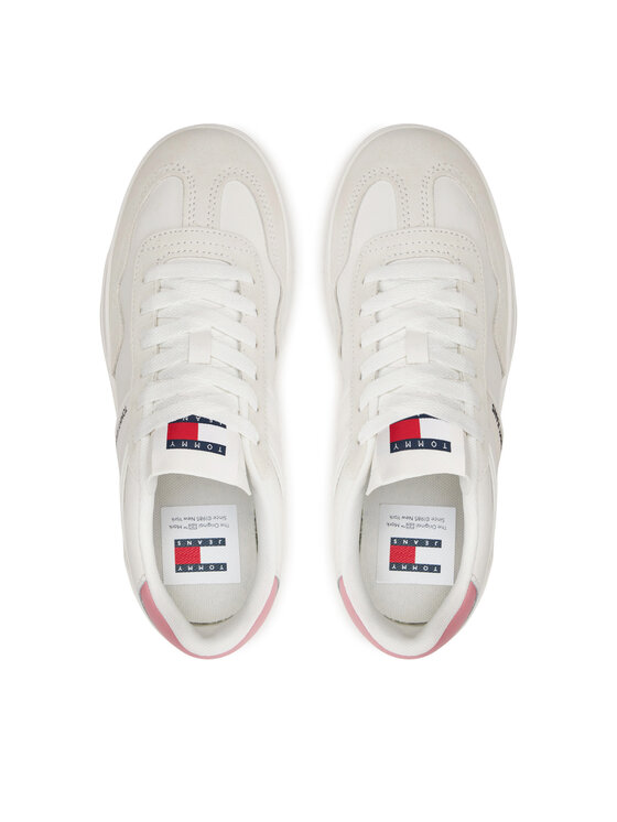 Tommy Jeans Tommy Jeans Αθλητικά Tjw Court Sneaker EN0EN02552 Εκρού