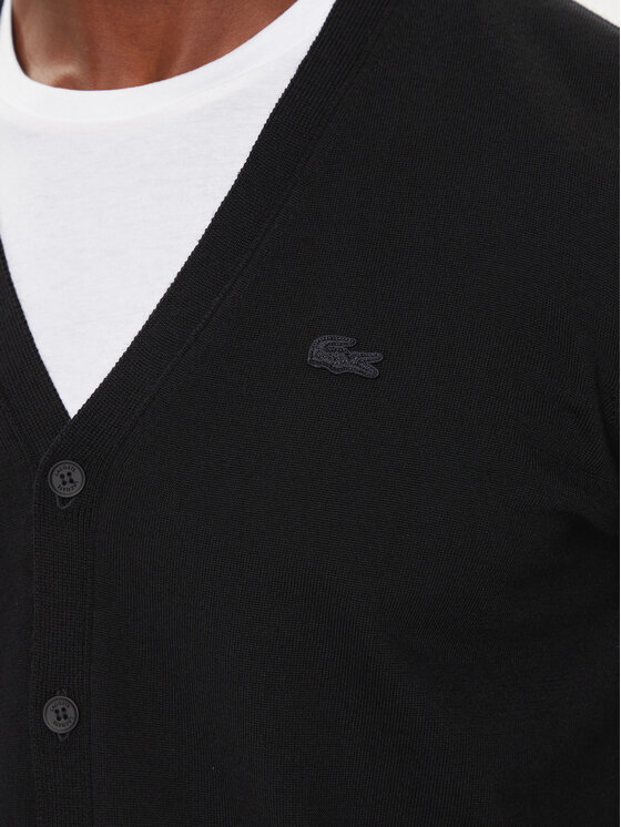 Lacoste Lacoste Kardigan AH5665 Crna Regular Fit