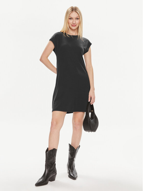 Vero Moda Vero Moda Vsakodnevna obleka Ava 10304703 Črna Loose Fit