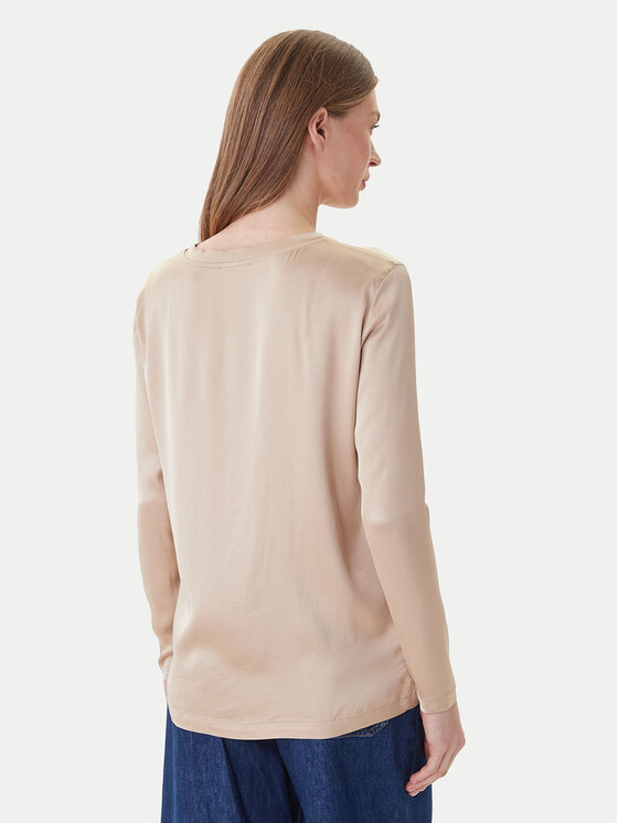 ViCOLO ViCOLO Bluză TF0244 Bej Regular Fit