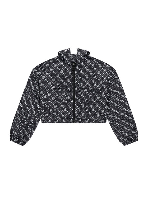 Guess Guess Übergangsjacke J6RQ03 WH2K0 Schwarz Regular Fit