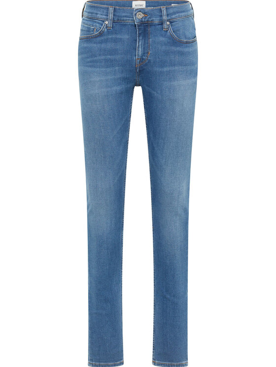 Mustang Mustang Jeansy ATLANTA SUPER SKINNY Niebieski Skinny Fit