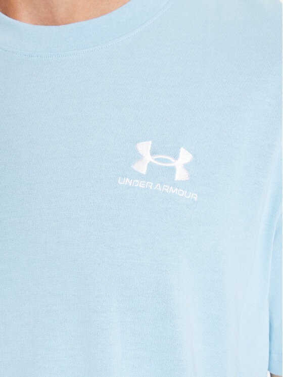 Under Armour Under Armour T-shirt Ua M Logo Emb Heavyweight Ss 1373997 Svijetloplava Loose Fit