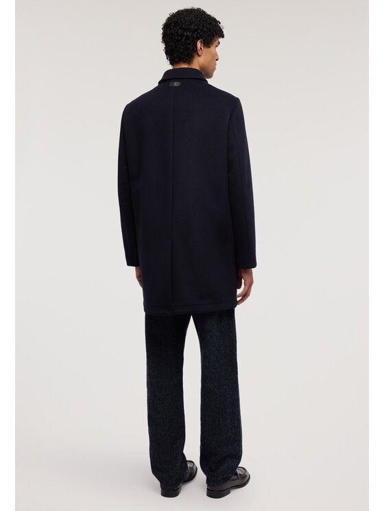 Trussardi Trussardi Płaszcz zimowy 0010M000014N0B4 Niebieski Over Fit