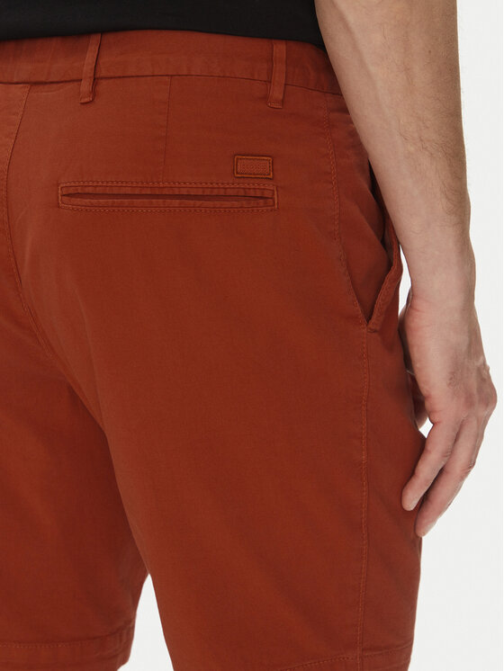 BOSS BOSS Bavlnené šortky H-Slice 50540743 Oranžová Regular Fit