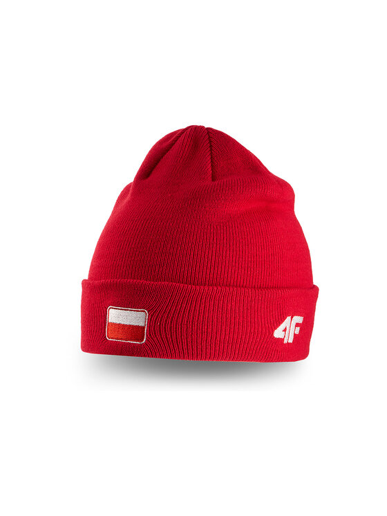 4F 4F Czapka MIDSHOP ACCESSORIES Czerwony