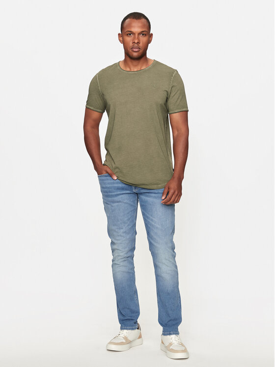 JOOP! Jeans JOOP! Jeans Majica 06Clark 30032102 Zelena Modern Fit