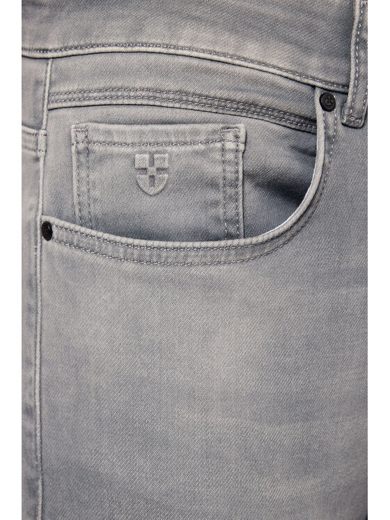 Próchnik Próchnik Jeansy PM9 SP113225000001 Szary Slim Fit