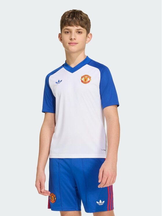 adidas adidas Koszulka techniczna 171574 Biały Regular Fit