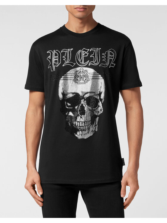 PHILIPP PLEIN PHILIPP PLEIN T-Shirt 9829 Černá Regular Fit