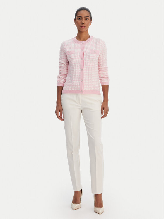 Morgan Morgan Strickjacke 251-MORESA Gelb Slim Fit