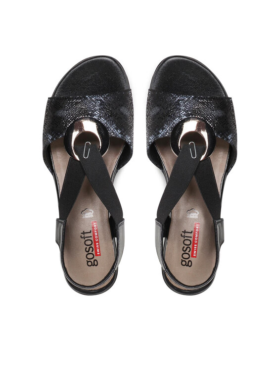 Go Soft Go Soft Sandalen WI23-BETTY-06 Schwarz