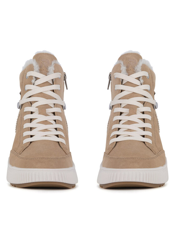 Rieker Revolution Lifestyle Rieker Revolution Lifestyle Μποτάκια W1771-62 Μπεζ