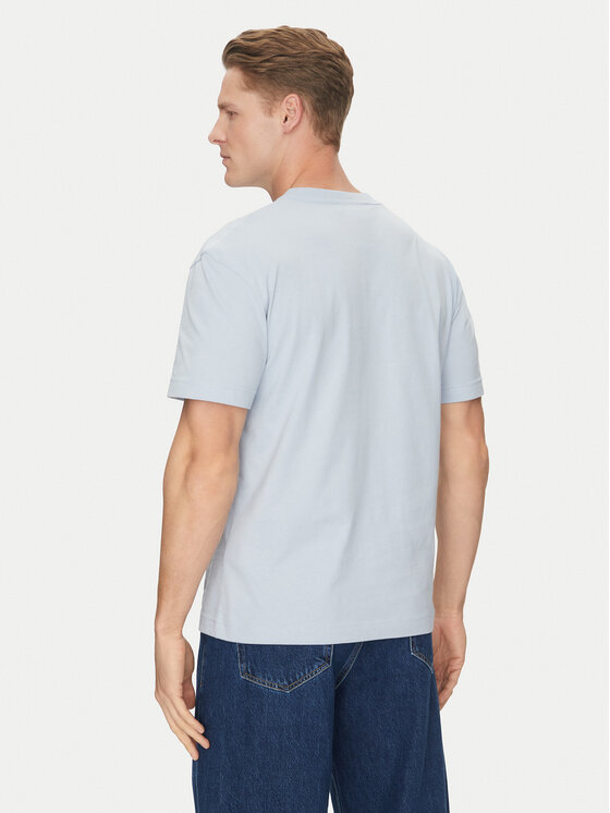Calvin Klein Calvin Klein Majica K10K112749 Svetlo modra Comfort Fit