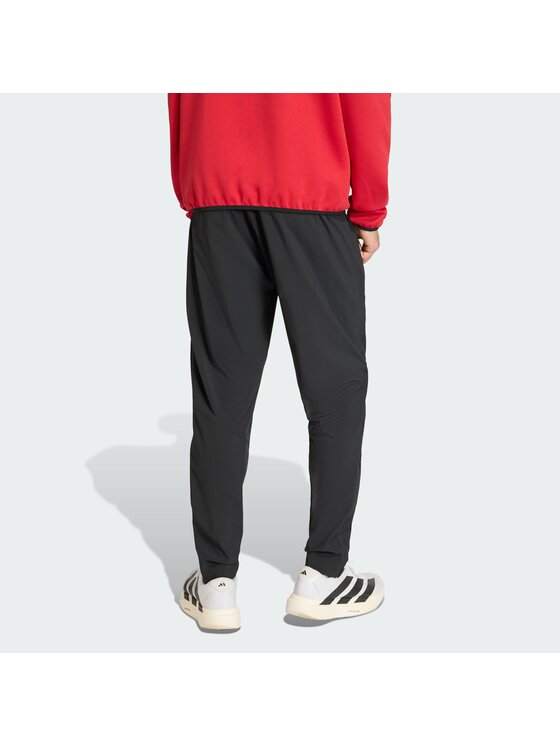 adidas adidas Spodnie materiałowe 162014 Czarny Regular Fit