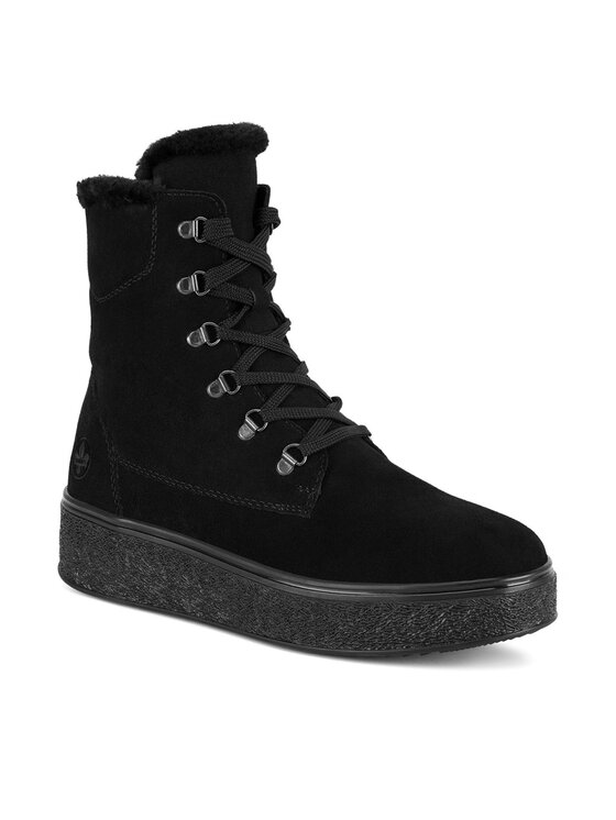 Rieker Rieker Botine 78800-00 Negru