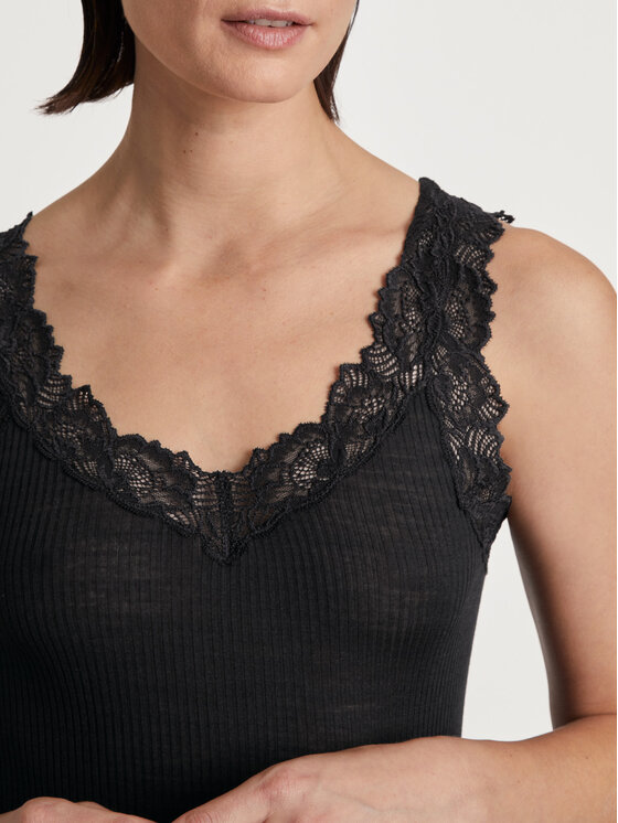 Calida Calida Šaty 17999 Čierna Slim Fit