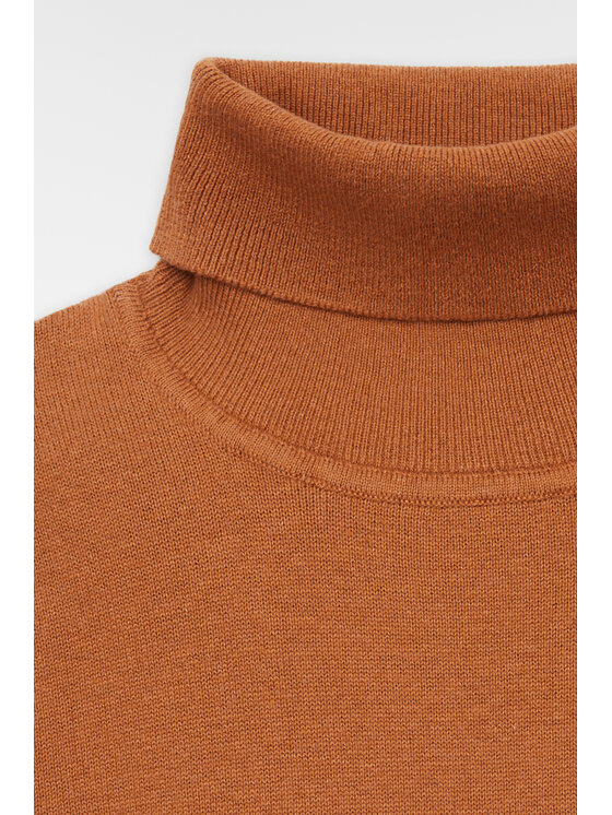 Próchnik Próchnik Golf Golf Camelowy Bawełniany PM5 SW073224000030 Brązowy Slim Fit