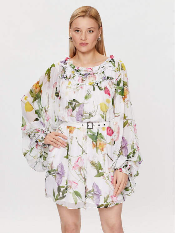 Ted Baker Ted Baker Гащеризон 268253 Бял Regular Fit