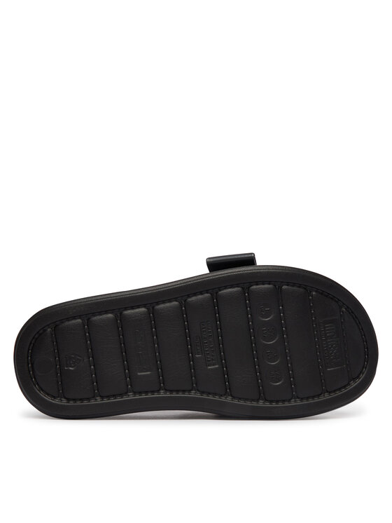 Melissa Melissa Iešļūcenes Melissa Free Fuzzy Slide Platform Ad 37835 Melns