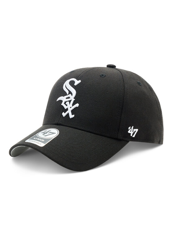 Șapcă 47 Brand MLB Chicago White Sox Sure Shot Snapback 47 MVP BCWS-SUMVP06WBP-BK06 Negru