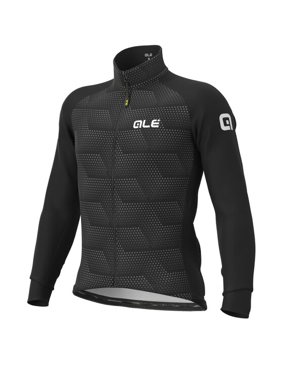Alé Cycling Alé Cycling Kurtka outdoor Solid Sharp Czarny Regular Fit