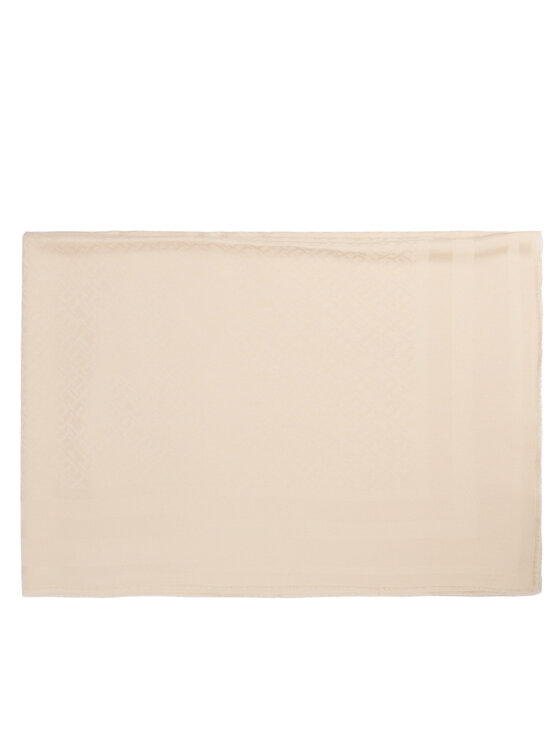 Tommy Hilfiger Tommy Hilfiger Πασμίνα Th Monogram Scarf AW0AW18273 Ανοιχτό μπεζ