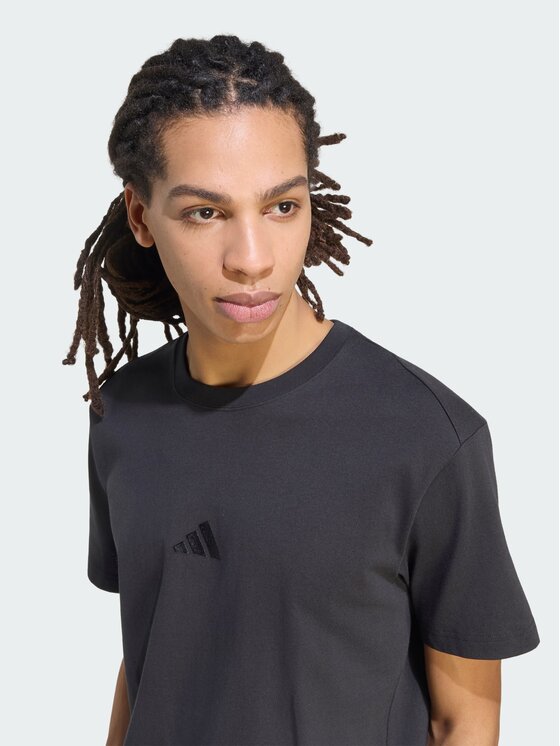 adidas adidas T-Shirt 168112 Czarny Regular Fit