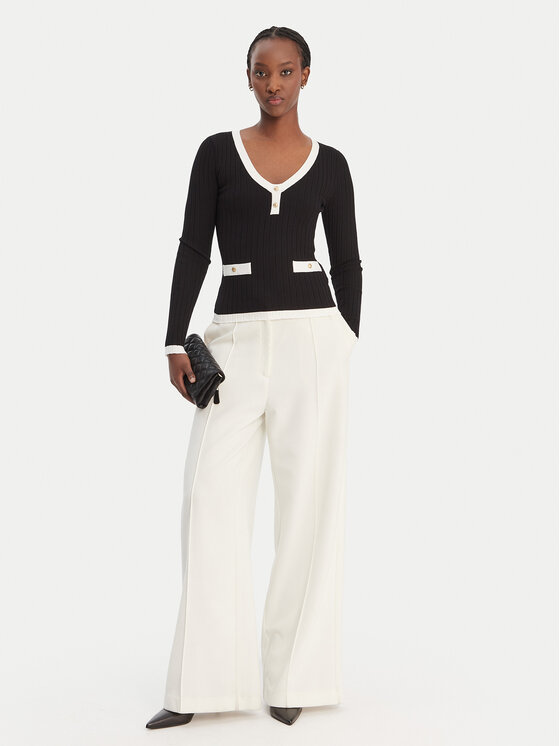 Guess Guess Megztinis W6RR26 Z3HP2 Juoda Classic Fit