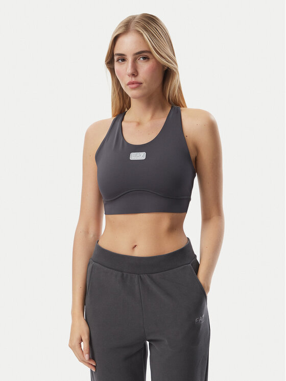 EA7 Emporio Armani EA7 Emporio Armani Sportinė liemenėlė 7W001339 AF26006 U8117 Tamsiai pilka