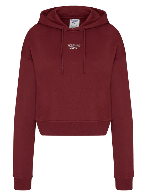 Reebok Reebok Bluza Ilona RK25712CCW Bordowy Regular Fit