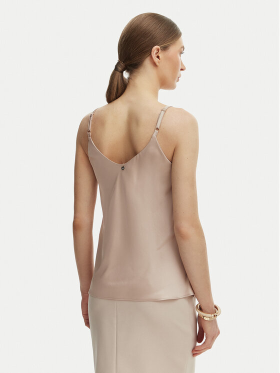 Rinascimento Rinascimento Топ CFC0127685003 Бежевий Regular Fit