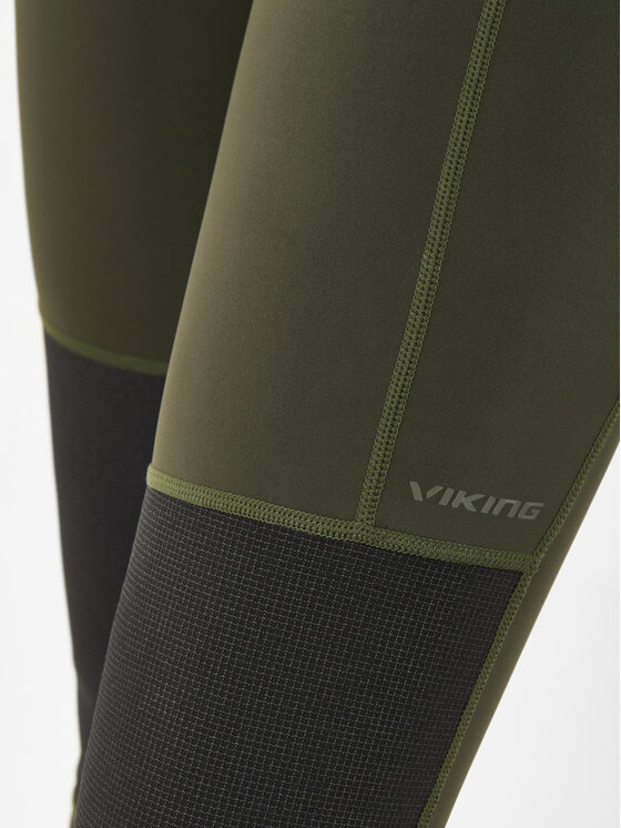 Viking Viking Legginsy Levanta Lady Khaki Slim Fit