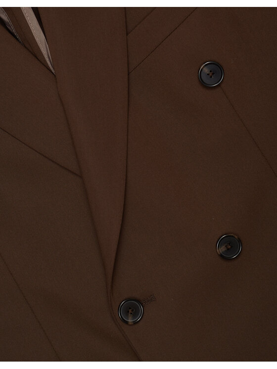 Borgio Borgio Marynarka brignano Brązowy Slim Fit
