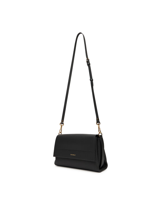 Coccinelle Coccinelle Torba BOHEME GRANA DOUBLE Czarny