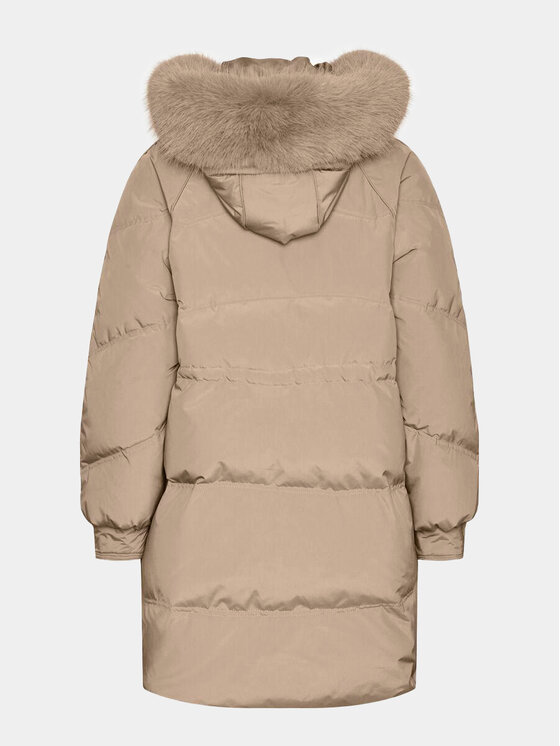 YAS YAS Pernata jakna 26031384 Bež Regular Fit