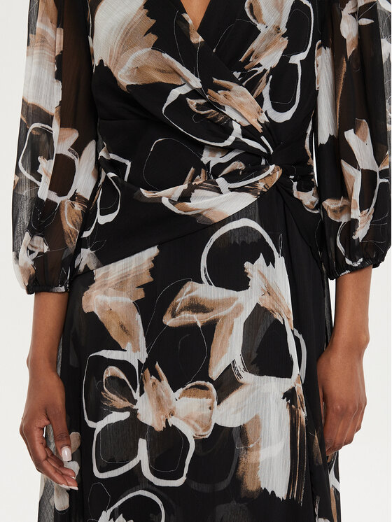 DKNY DKNY Haljina za svaki dan DD4E6573 Crna Regular Fit