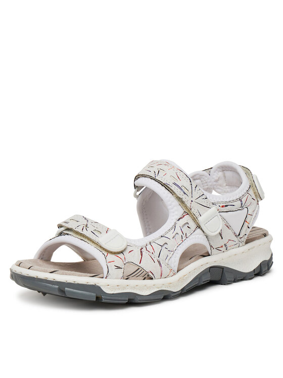 Rieker Rieker Sandali 68872-90 Bela