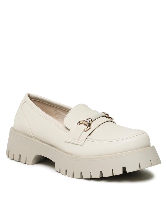 Damskie Loafersy DeeZee, Rozmiar 39, Beżowe, H3657-2