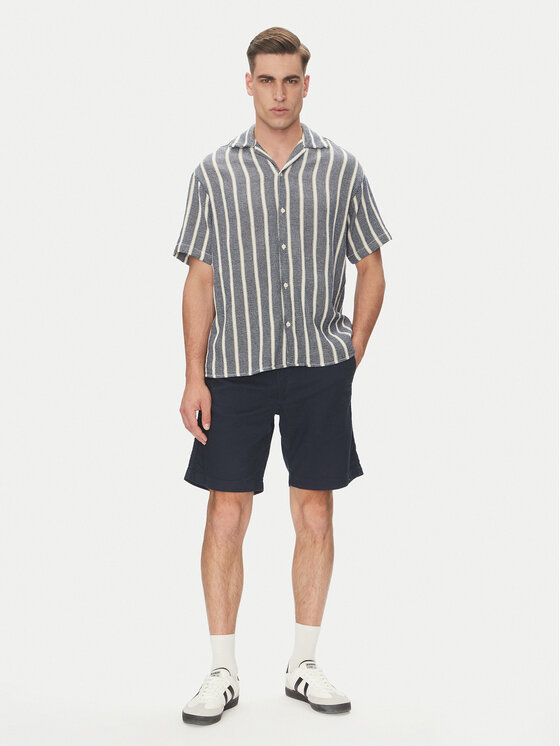 Jack&Jones Jack&Jones Krekls Coba 12271060 Tumši zils Relaxed Fit