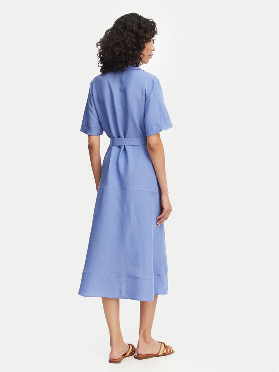 Marella Marella Marškinių tipo suknelė Detto 2615221082 Mėlyna Regular Fit