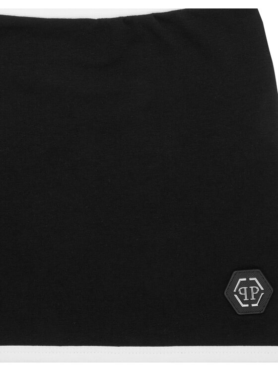 PHILIPP PLEIN PHILIPP PLEIN Spódnica 28139 Czarny Basic Fit