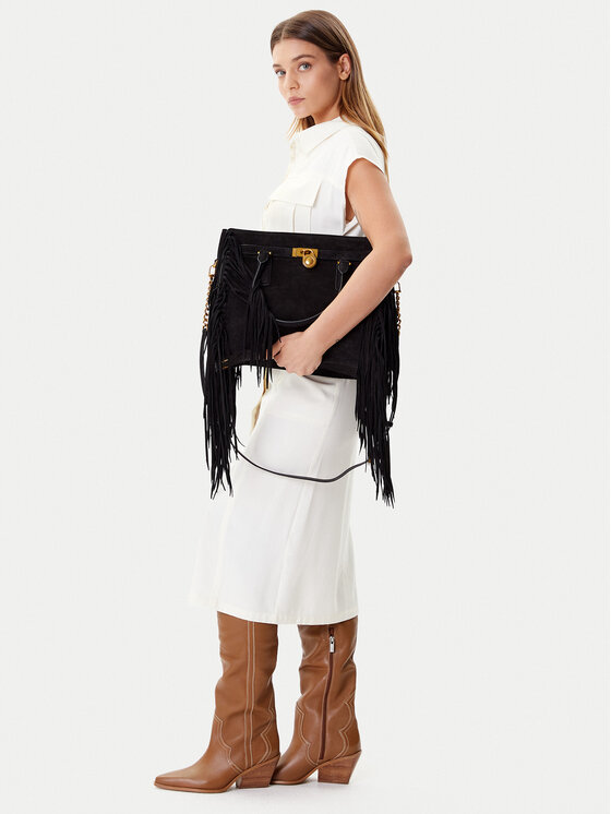 MICHAEL Michael Kors Torebka Hamilton Moderne 30F5ANXS3S Czarny