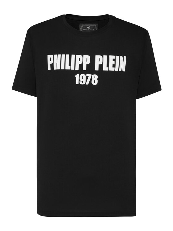 PHILIPP PLEIN PHILIPP PLEIN T-shirt 22943 Nero Regular Fit