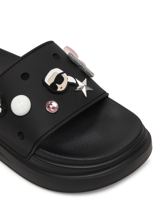 KARL LAGERFELD KARL LAGERFELD Klapki KL88826 Czarny