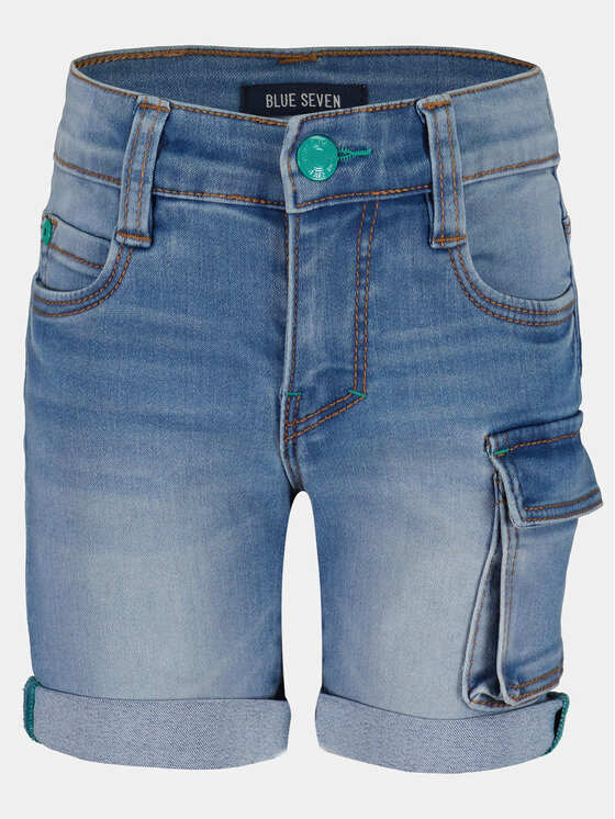 Blue Seven Jeans Kratke Hlače 840078 X Modra Regular Fit