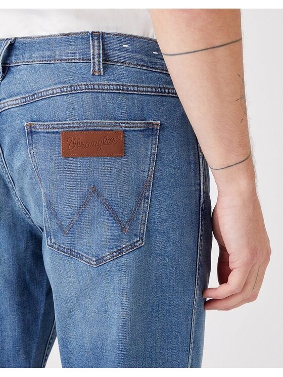 Wrangler Wrangler Jeans GREENSBORO Blu Straight Fit