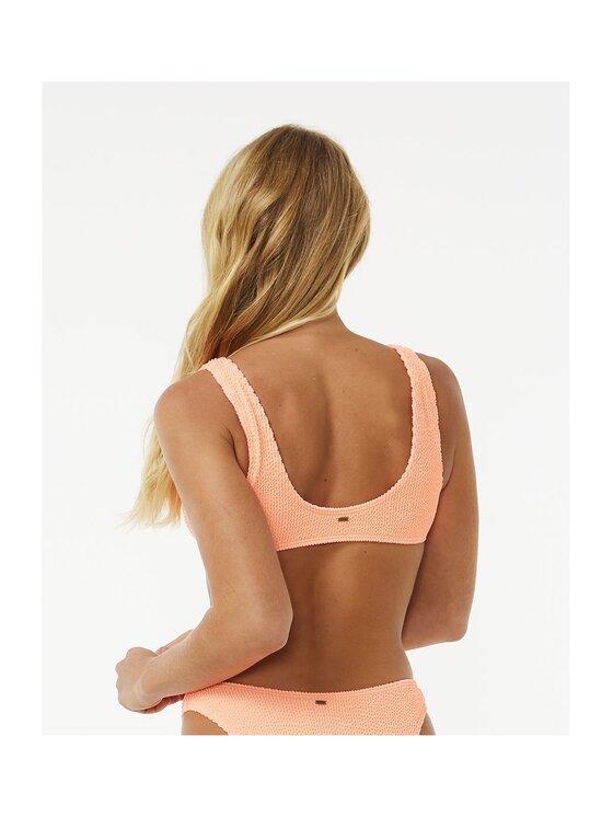 Rip Curl Rip Curl Góra od bikini Sunshine Crop Koralowy