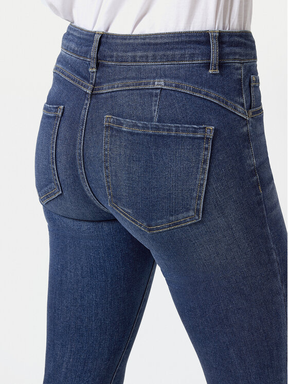 Noisy May Noisy May Jeans hlače Jen 27030580 Mornarsko modra Skinny Fit